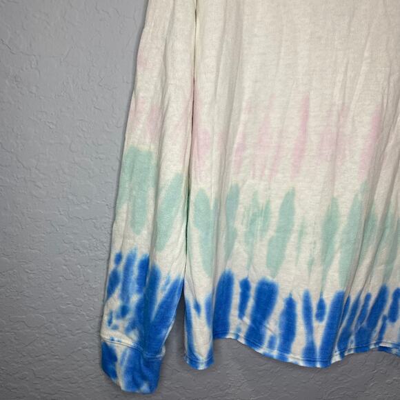 Splendid tie dye long sleeve sweater top - Picture 3 of 7